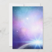 ザスターズパープルピンクタイポグラフィ結婚ズ (裏面)