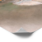 ザスターダンサーオンステージエドガー・デガスバレエ ポスター (角)