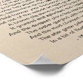 ザスターポーブバイサラ・テアスデールヴィンテージ ポスター (角)