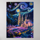 ザスターリーナイトサイバーパンクコズミックファンタジー ポスター (正面)