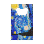 ザスターリーナイトバイヴィンセントヴァンゴッホ クレジットカード栓抜き (正面)