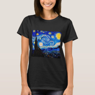 ザスターリーナイトバイヴィンセントヴァンゴッホ Tシャツ