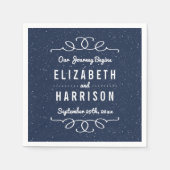 ザスターリーナイト結婚ズコレクション スタンダードカクテルナプキン (正面)