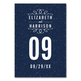 ザスターリーナイト結婚ズコレクション テーブルナンバー