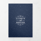 ザスターリーナイト結婚ズスイート 三つ折り招待状 (カバー)