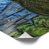 ザスターリーナイト – ビンセント・ヴァン・ゴッホ ポスター (コーナー)