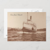 ザスチームボート島民 ポストカード (正面/裏面)