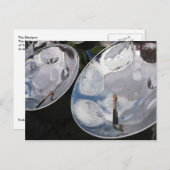 ザスチールパン国家ミュージカル楽器 ポストカード (正面/裏面)