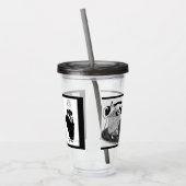 ザステプシスターズヴィンテージシンデレラプリンス魅力的 アクリルタンブラー (左)