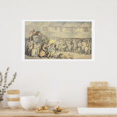 ザステージコーチの到着ザサンイン、ボド ポスター (キッチン)