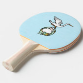 ザストル運クア男の赤ちゃん 卓球ラケット (正面アングル)