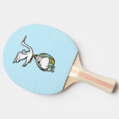 ザストル運クア男の赤ちゃん 卓球ラケット (横)