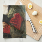 ザストローハットピーターポールルーベンス最高傑作 キッチンタオル (四つ折り)