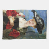 ザストローハットピーターポールルーベンス最高傑作 キッチンタオル (横)