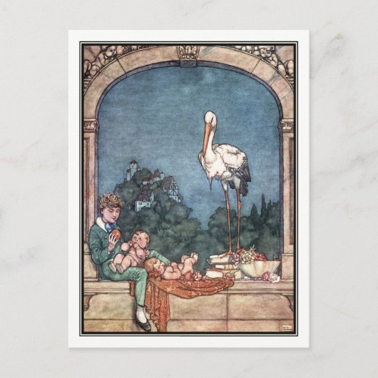 ザストークズバイウィリアム・ヒース・ロビンソン ポストカード (正面)