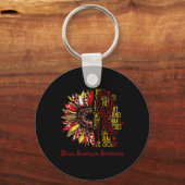 ザストームヒマワリョウ脳動脈瘤戦士 キーホルダー (正面)