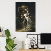 ザストームピエール – オーギュスト1880 ポスター (ホームオフィス)