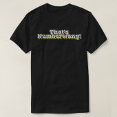 ザスナンワン Tシャツ (デザイン正面)