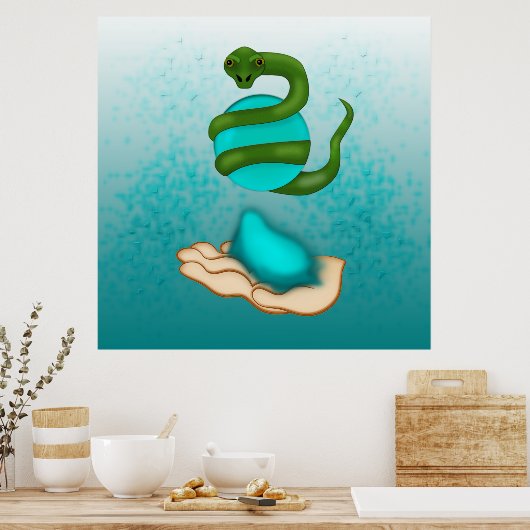 ザスネーク ポスター (キッチン)