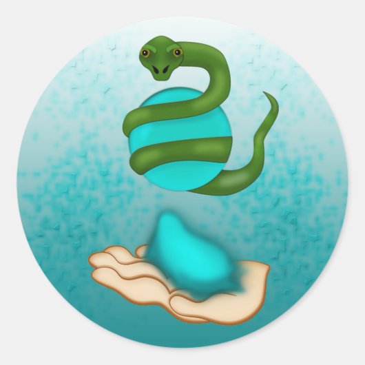 ザスネーク ラウンドシール (正面)