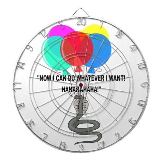 ザスネ飛んでいるーク ダーツボード (正面)