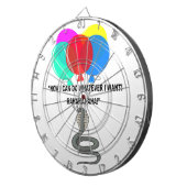 ザスネ飛んでいるーク ダーツボード (正面右)