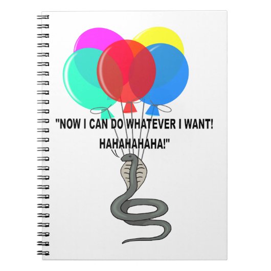 ザスネ飛んでいるーク ノートブック (正面)