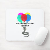 ザスネ飛んでいるーク マウスパッド (マウス)