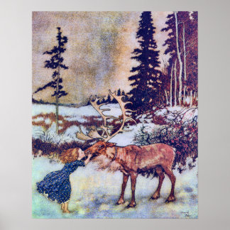 ザスノークイーンエドムンドゥラックファインアート ポスター