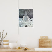 ザスノークイーンズパレスバイエドモンド・ダラック ポスター (キッチン)