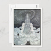 ザスノークイーンズパレスバイエドモンド・ダラック ポストカード (正面/裏面)