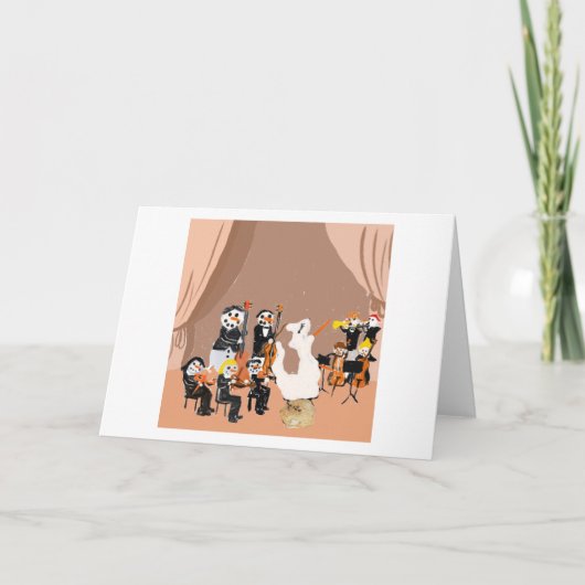 ザスノー⛄️ピープルオーケストラ サンキューカード (正面)