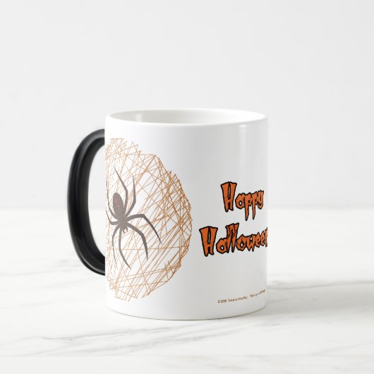 ザスパイダーのくもの巣マグ モーフィングマグカップ (正面左)