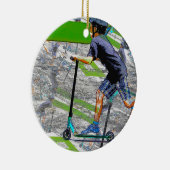 ザスピードスター – スクーターライダーセラミックオーナメント セラミックオーナメント (右)