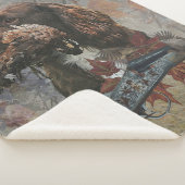 ザスプロケットスパニエル犬、ガンドッグアート シェルパブランケット (3/4)