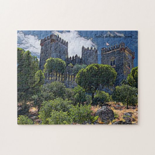 ザスペイ実在ン – カスティーリョデアルモヴォダル ジグソーパズル (横)