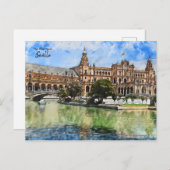 ザスペイ実在ン – セビリア ポストカード (正面/裏面)