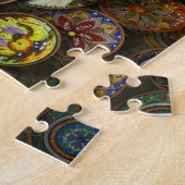 ザスペイ実在ン – プレートジグスペインのソーパズル ジグソーパズル (側面)