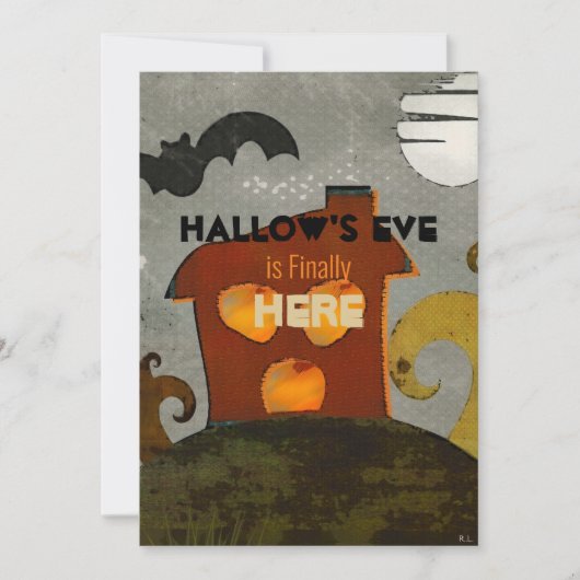 ザスポオックスウィスミカルフォークアート ノートカード (正面)