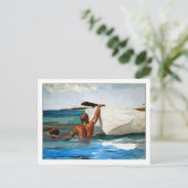 ザスポンジダイバーバイウィンスローホーマー ポストカード (スタンド正面)