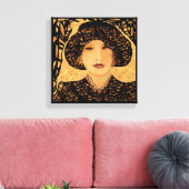 ザスマイルインマイズバイリンマスターズ キャンバスプリント (インサイチュ (リビング))