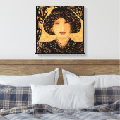 ザスマイルインマイズバイリンマスターズ キャンバスプリント (インサイチュ (寝室))