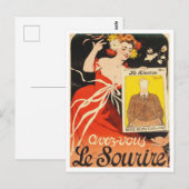 ザスマイル1900フランス ポストカード (正面/裏面)