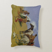 ザスモークシグナルレミントンファインアート アクセントクッション (裏面(縦))