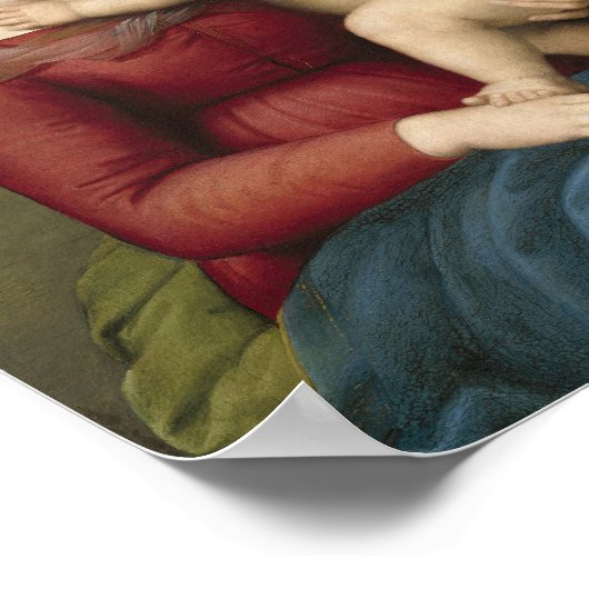 ザスモールカウパーマドンナ | ラファエル ポスター (角)