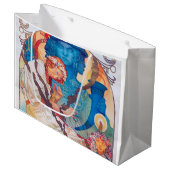 ザスラフエピックアルフォンスミュシャ ラージペーパーバッグ (正面アングル)