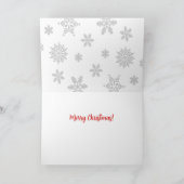 ザスリークリスマス格言ホリデーカード シーズンカード (内部)