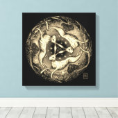 ザスリーハレス キャンバスプリント (インサイチュ (ウッドフロア))