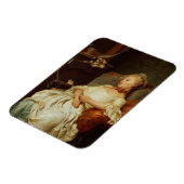 ザスリーパー1759 (キャンバス上の油) マグネット (左側)