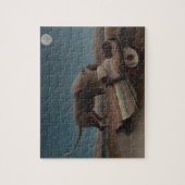 ザスリーピングジプシーbyアンリ・ルソーヴィンテージ・アート ジグソーパズル (縦)